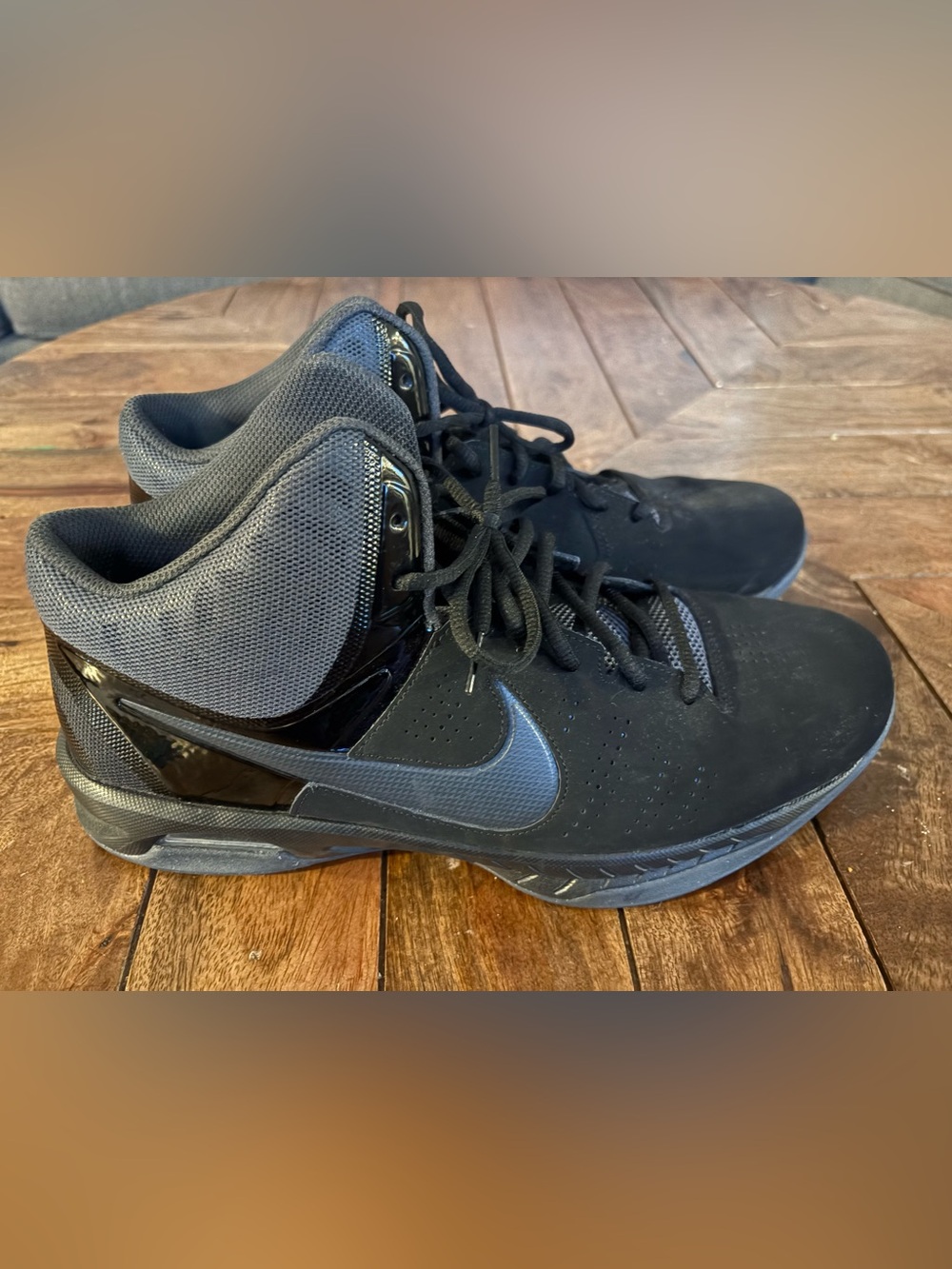 LIKE NEW! NIKE MEN’S Air Visi Pro VI “BLACK” 749168003, 13 - Picture 2 of 11